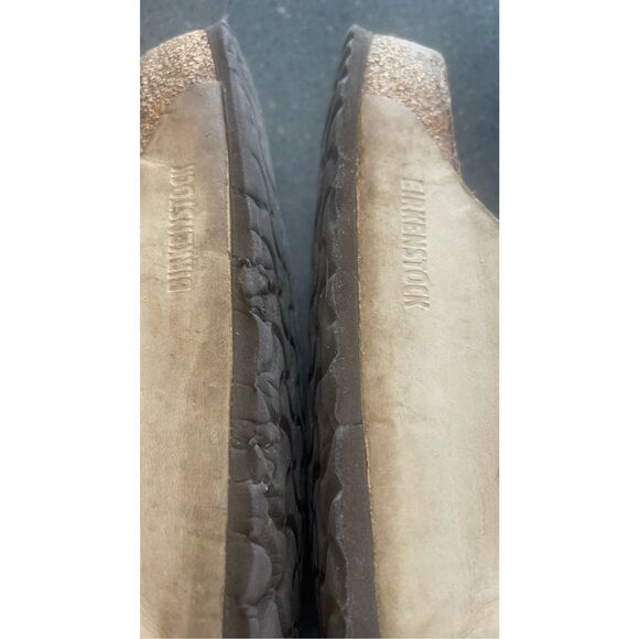 BIRKENSTOCK  Leather Slides Sandals Shoes size 11 - Picture 14 of 15